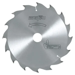 Lama Circolare Mafell 185 x 1,2/1,8 x 20 mm, Z 16, WZ, Battery ideal, per tagli longitudinali nel legno