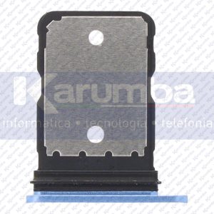 CARRELLINO SIM GOOGLE PIXEL 8A WATERPROF CARRELLO TRAY SLOT BLU BLUE