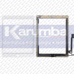 TOUCH SCREEN APPLE IPAD 3 4 A1458 A1459 A1460 SCHERMO + TASTO HOME WHITE BIANCO